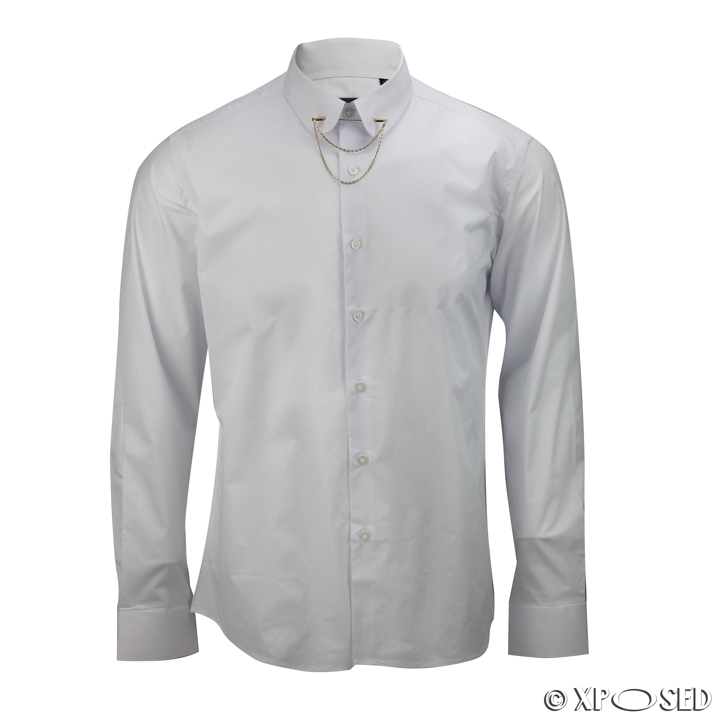 mens pin collar shirts uk